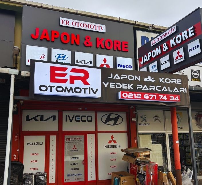Er Otomotiv Dükkan Cephe